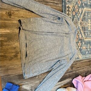 Kyodan Gray Girls Long Sleeve Top